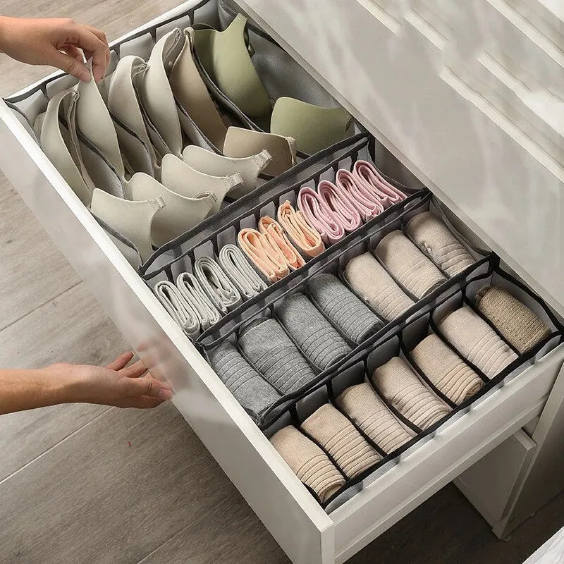 11-Grids Socks Undergarments Organizer