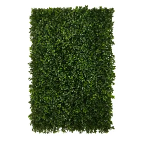 12” Tea Leaf Artificial Wall Mat (Indoor/Outdoor) (Set of 6)