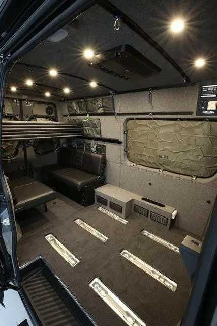 2007-2018 SPRINTER VAN WALL LINER KIT, 170"HIGH ROOF, UPHOLSTERED (NO UPPER CABINETS)