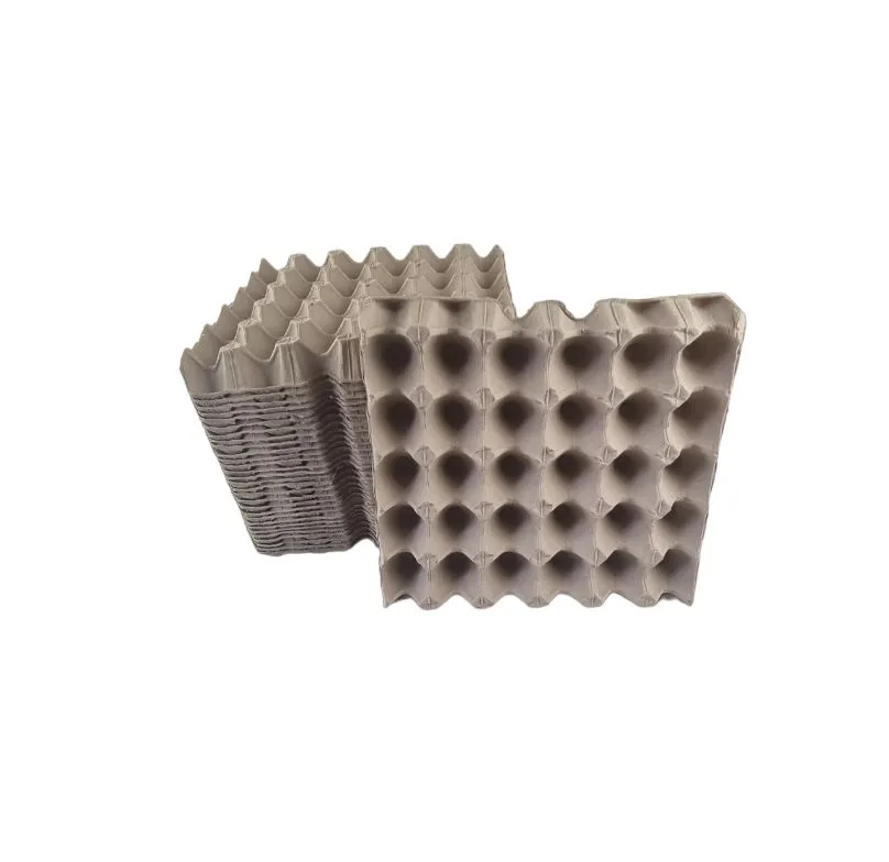 25 X Brown Pocket Egg Trays Cardboard Fillers For 30 Eggs