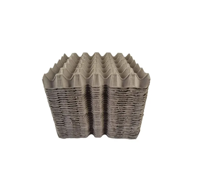 25 X Brown Pocket Egg Trays Cardboard Fillers For 30 Eggs