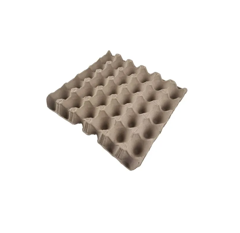 25 X Brown Pocket Egg Trays Cardboard Fillers For 30 Eggs