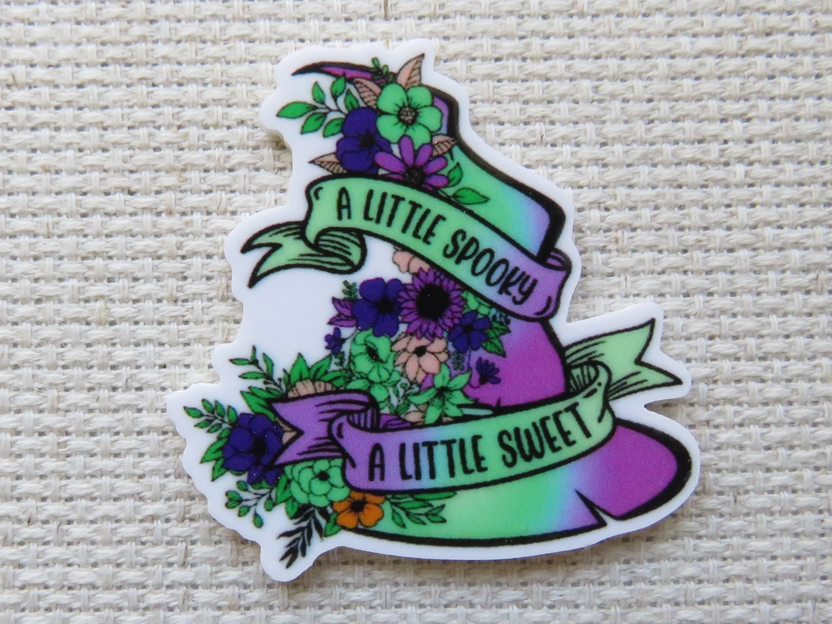 A Little Spooky, A Little Sweet Needle Minder, Cover Minder, Magnet