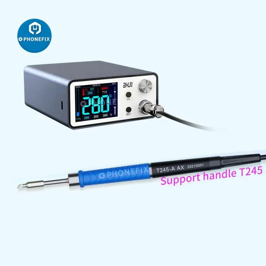 AiXun T3A 200W Smart Soldering Station With T245 T12 Handles