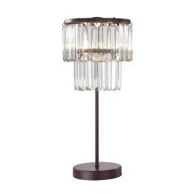 Antoinette 18" Table Lamp in Oil Rubbed Bronze