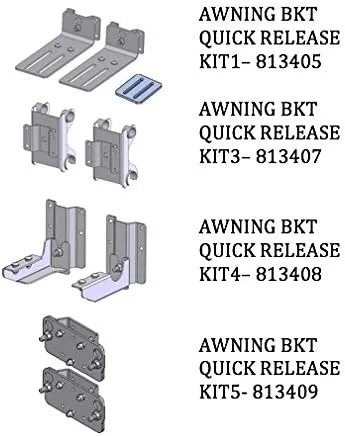 ARB 4X4 | Side Awning Bracket Cage Racks (813409)