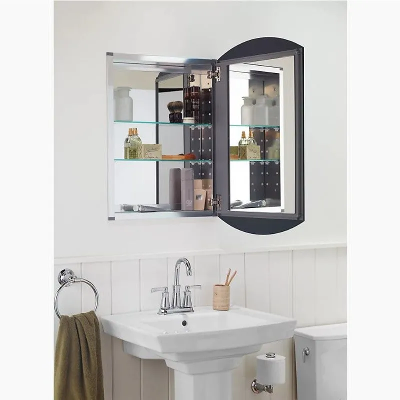 Archer Mirrored Single Door Medicine Cabinet (20" x 31" x 4.81")