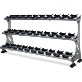 Atlantis Strength S-189 Three Tier Saddle Dumbbell Rack