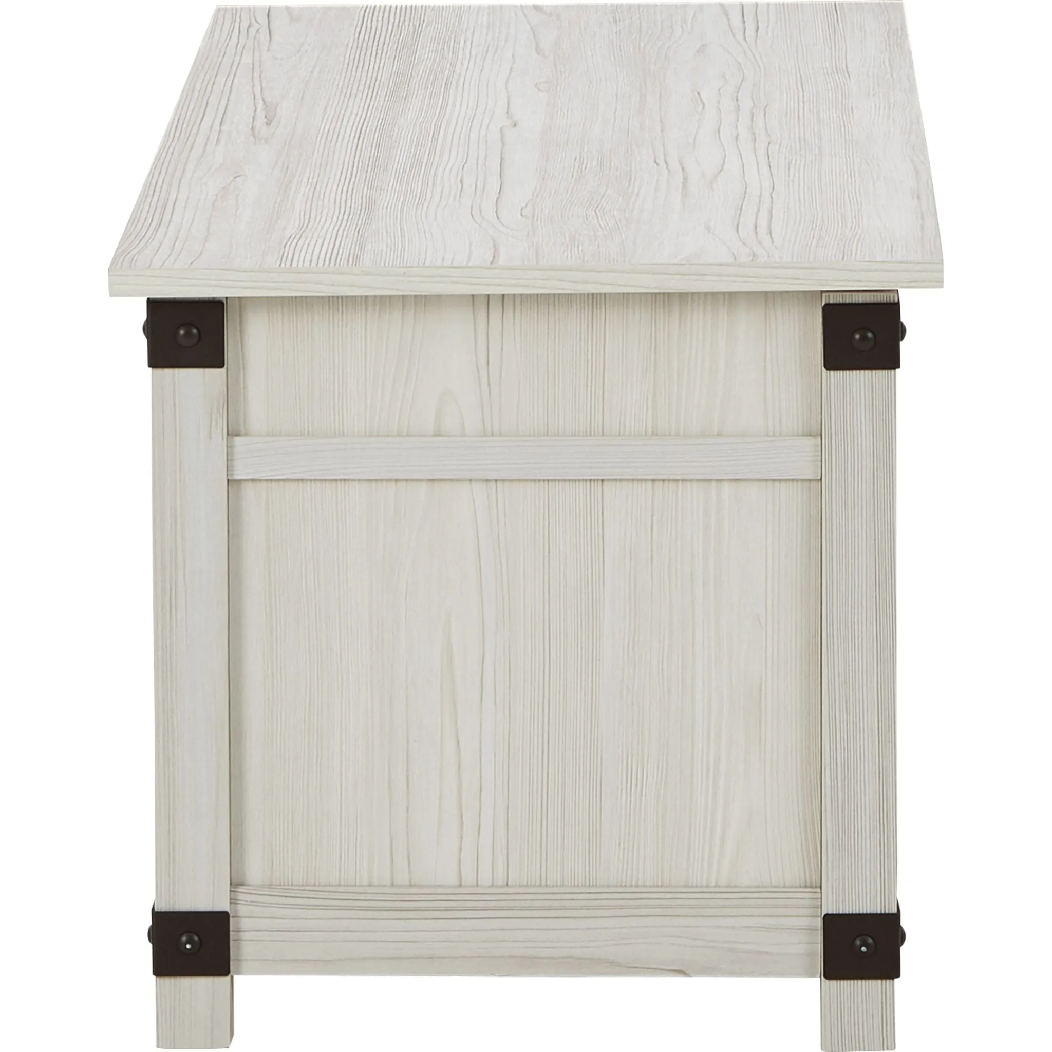 Bayflynn Rectangle Lift Cocktail Table - Whitewash