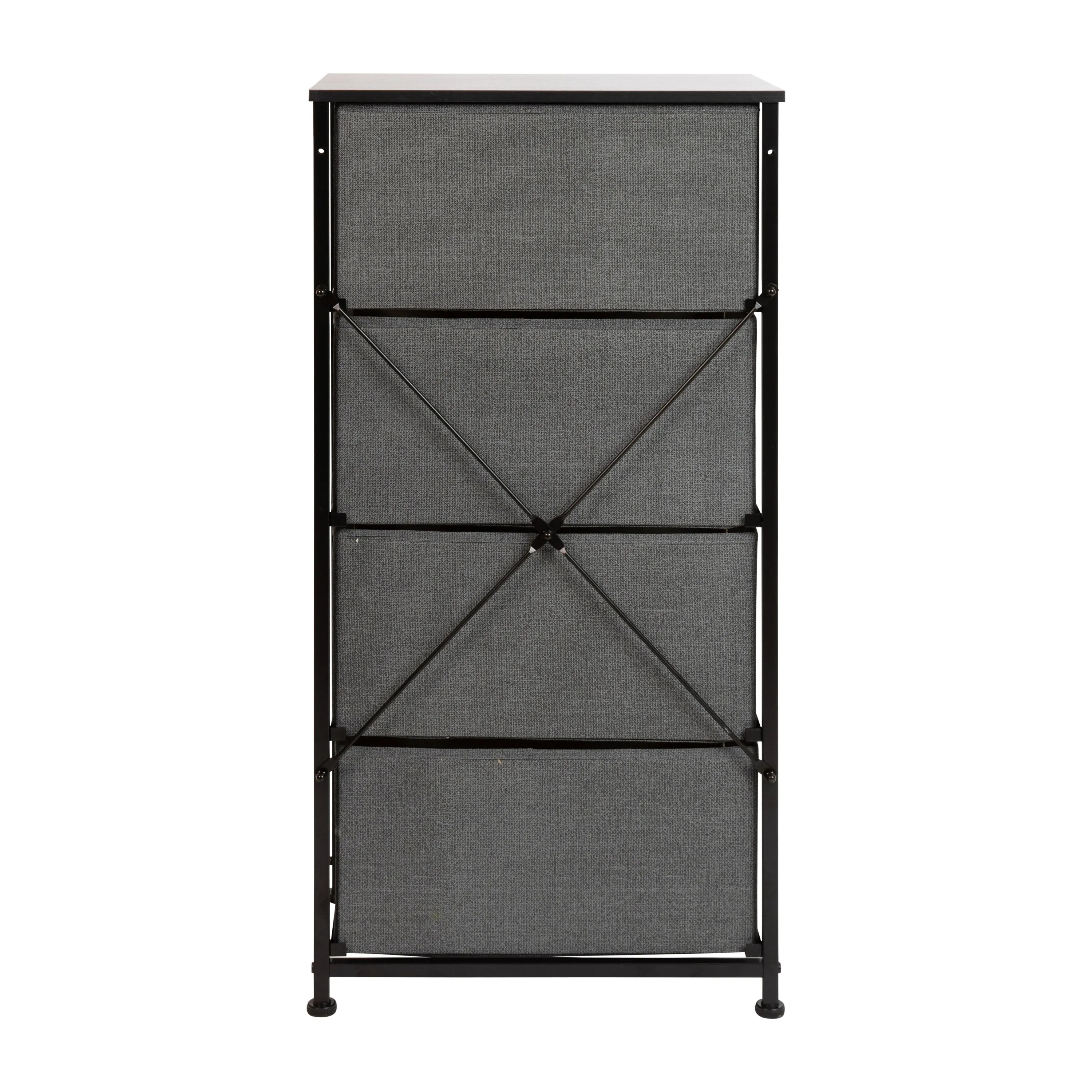 Black/Gray Tall Organizer WX-5L203-X-BK-GR-GG