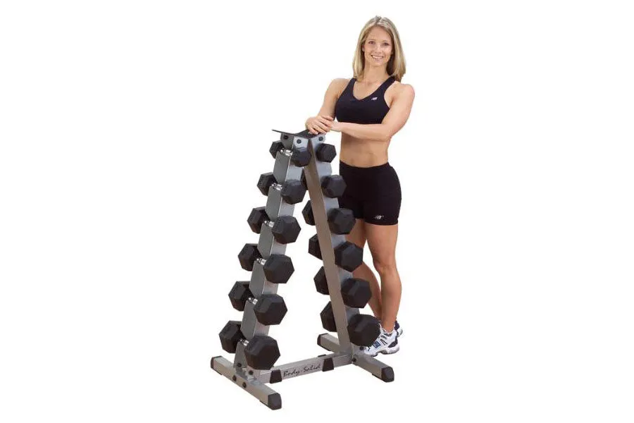 Body-Solid Vertical A-Frame Dumbbell Rack