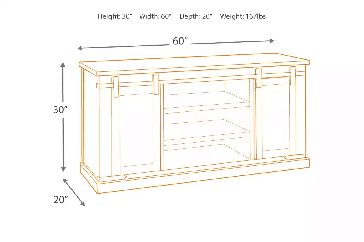 Budmore 60" TV Stand