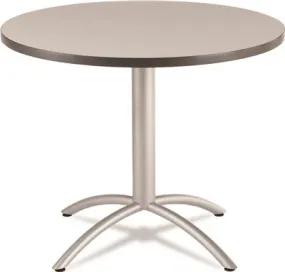 Cafeworks Table 36 Dia X 30H Gray/Silver