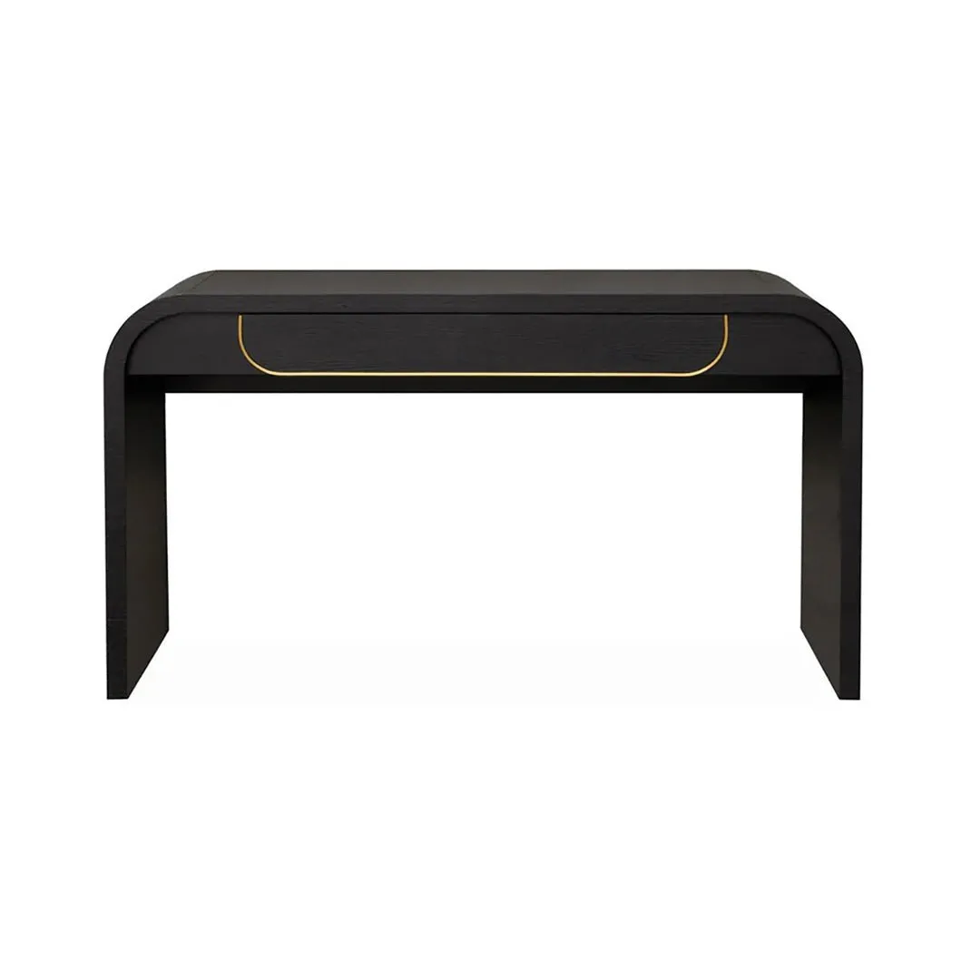 Dante Black Console Table