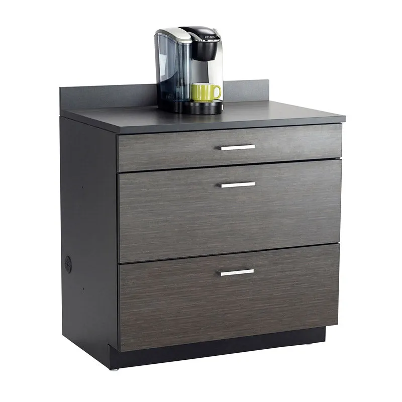 Deluxe 3-Drawer Base Cabinet