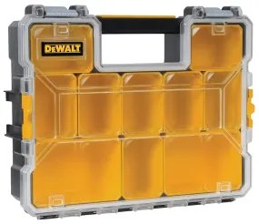 DeWALT DWST14825 Organizer, 17-1/2 in W, 4-1/2 in H, 10-Drawer, Polycarbonate, Black/Yellow :EA: QUANTITY: 1