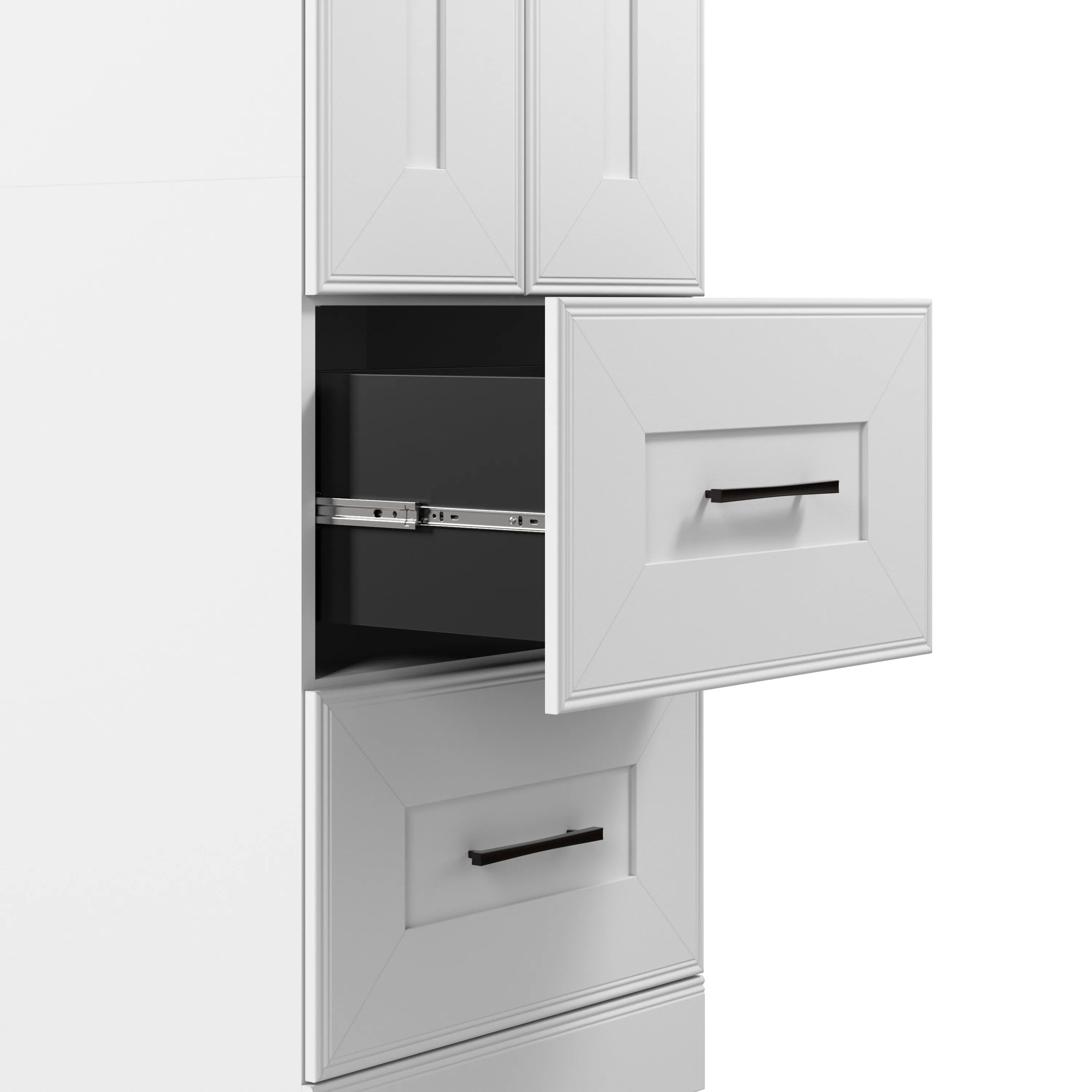 Edge 25W Wardrobe in White