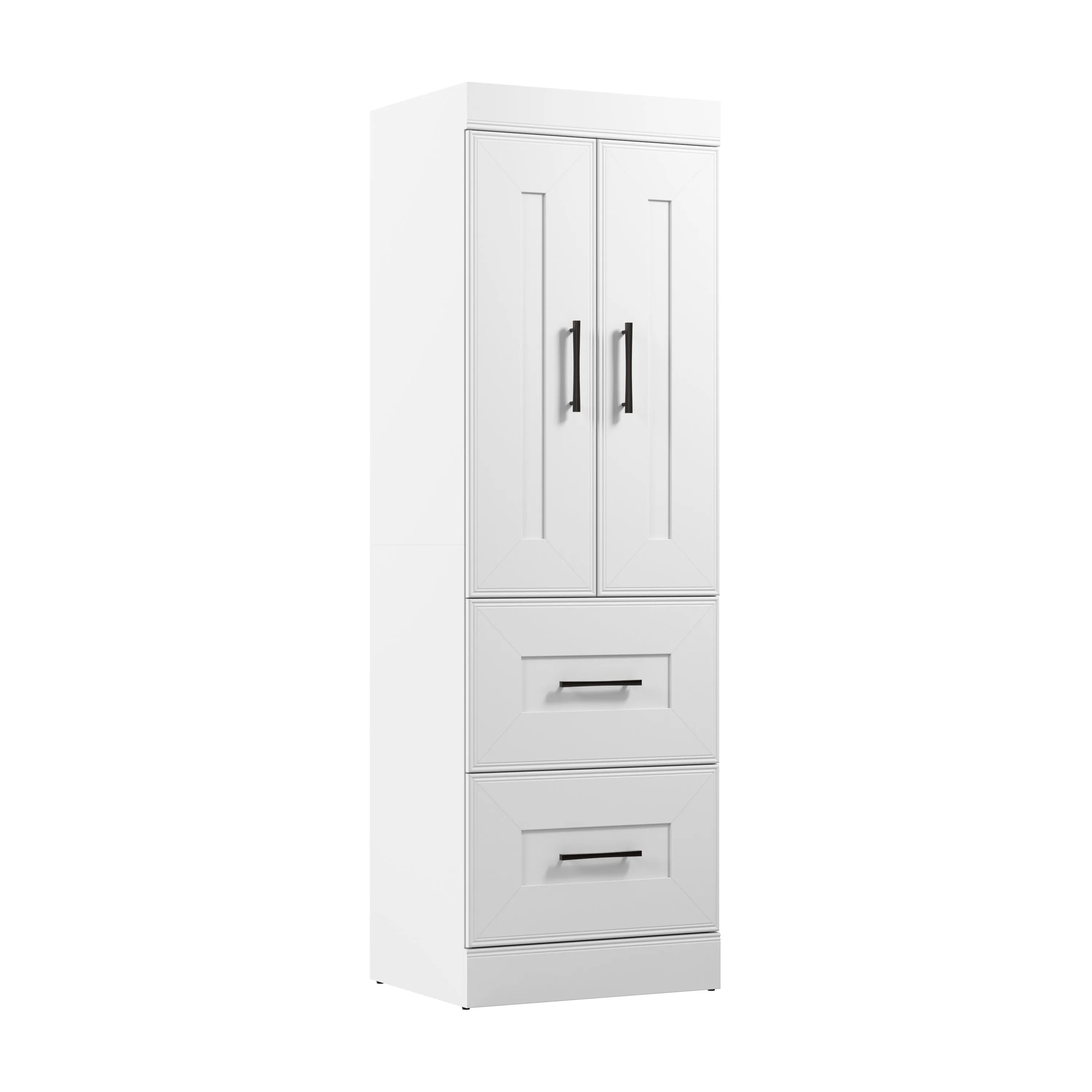 Edge 25W Wardrobe in White