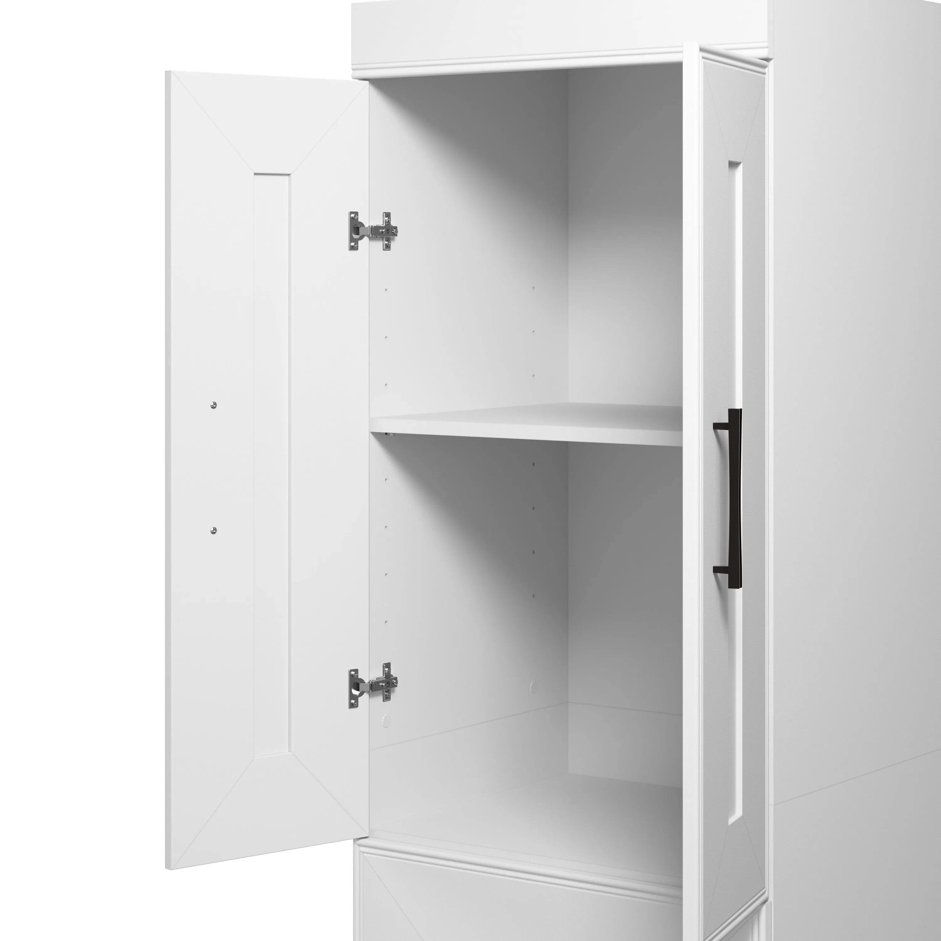 Edge 25W Wardrobe in White