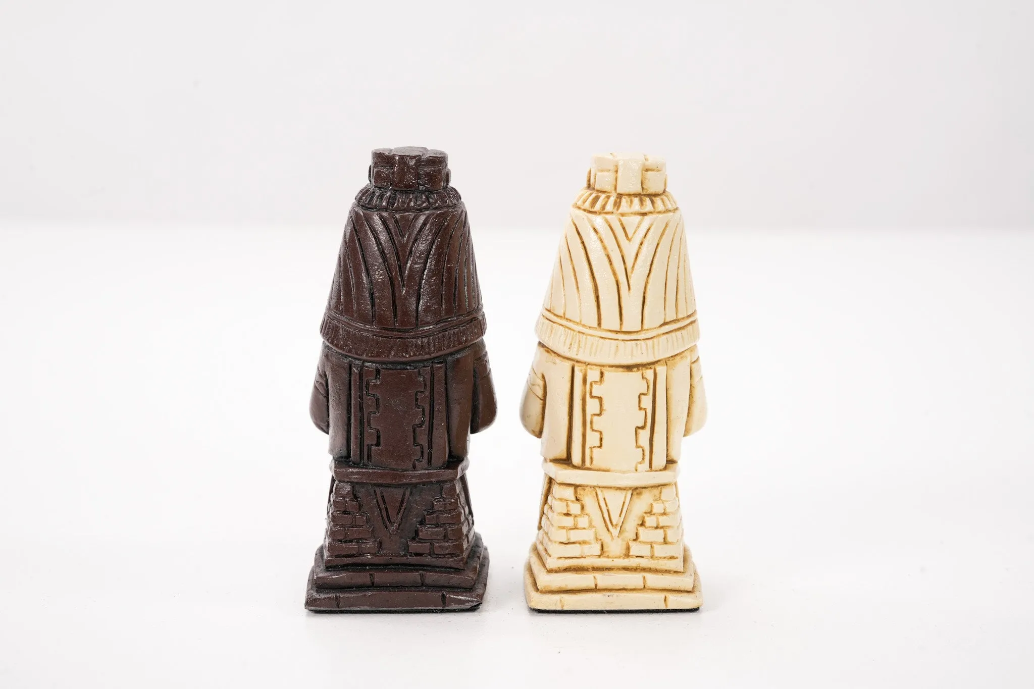 Egyptian Chess Pieces by Berkeley - Russet Brown