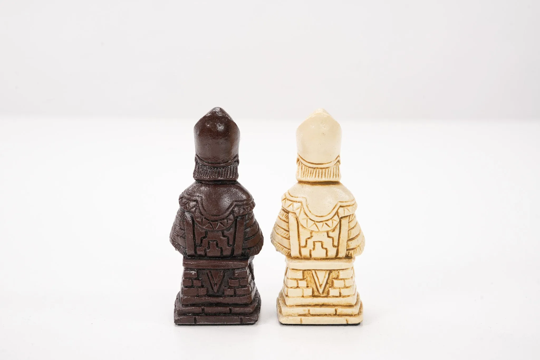 Egyptian Chess Pieces by Berkeley - Russet Brown