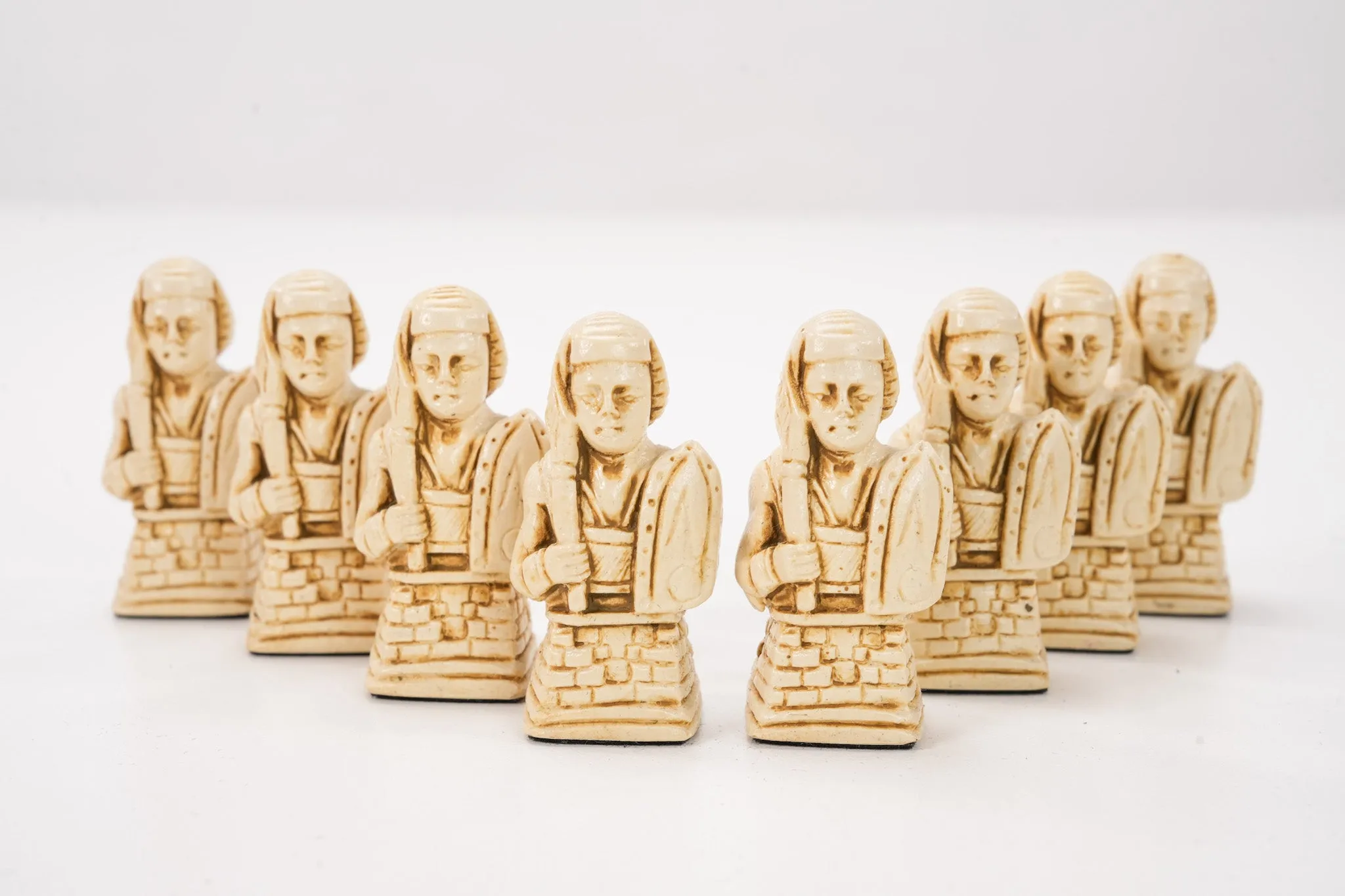 Egyptian Chess Pieces by Berkeley - Russet Brown