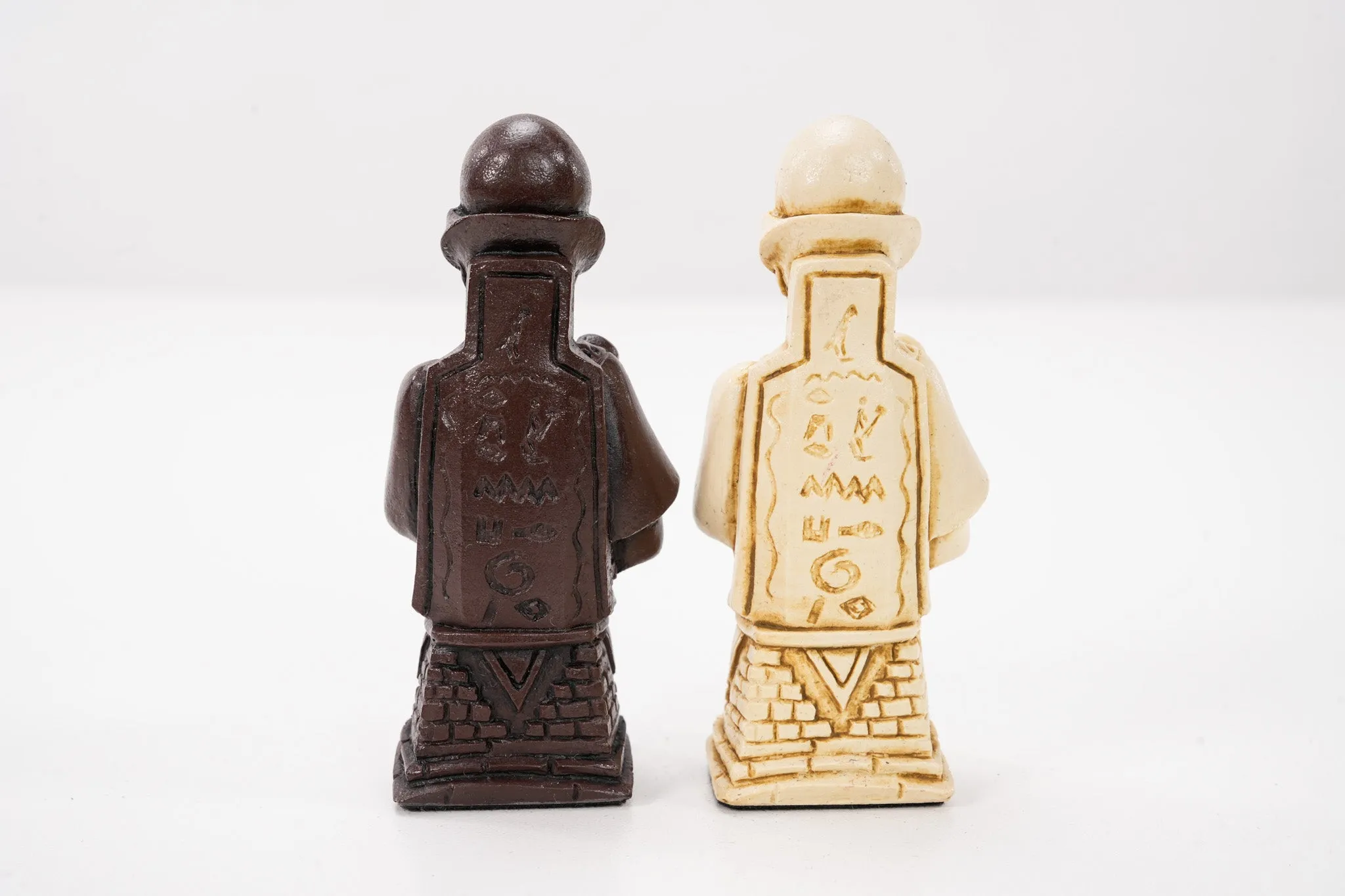 Egyptian Chess Pieces by Berkeley - Russet Brown