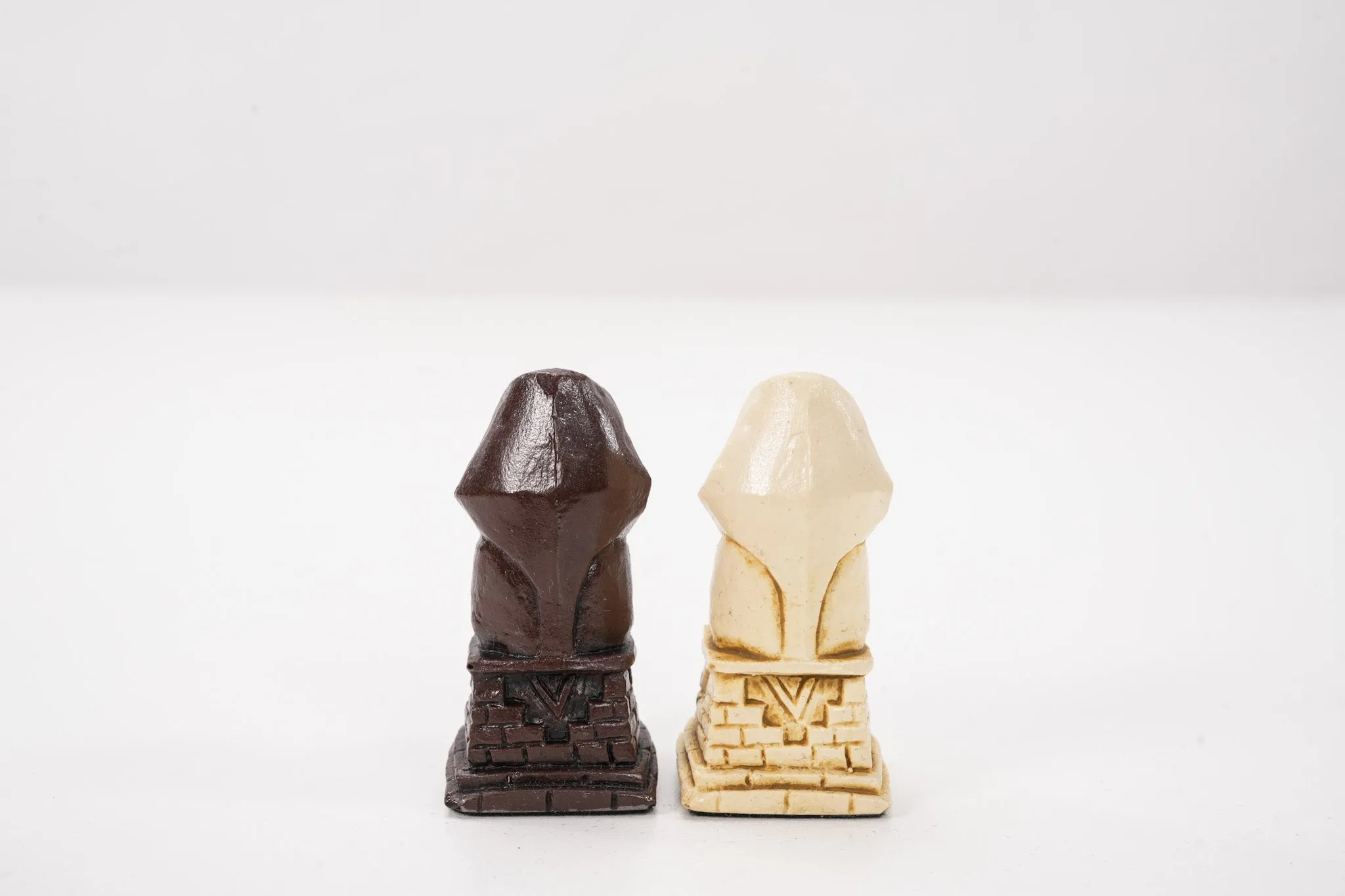 Egyptian Chess Pieces by Berkeley - Russet Brown