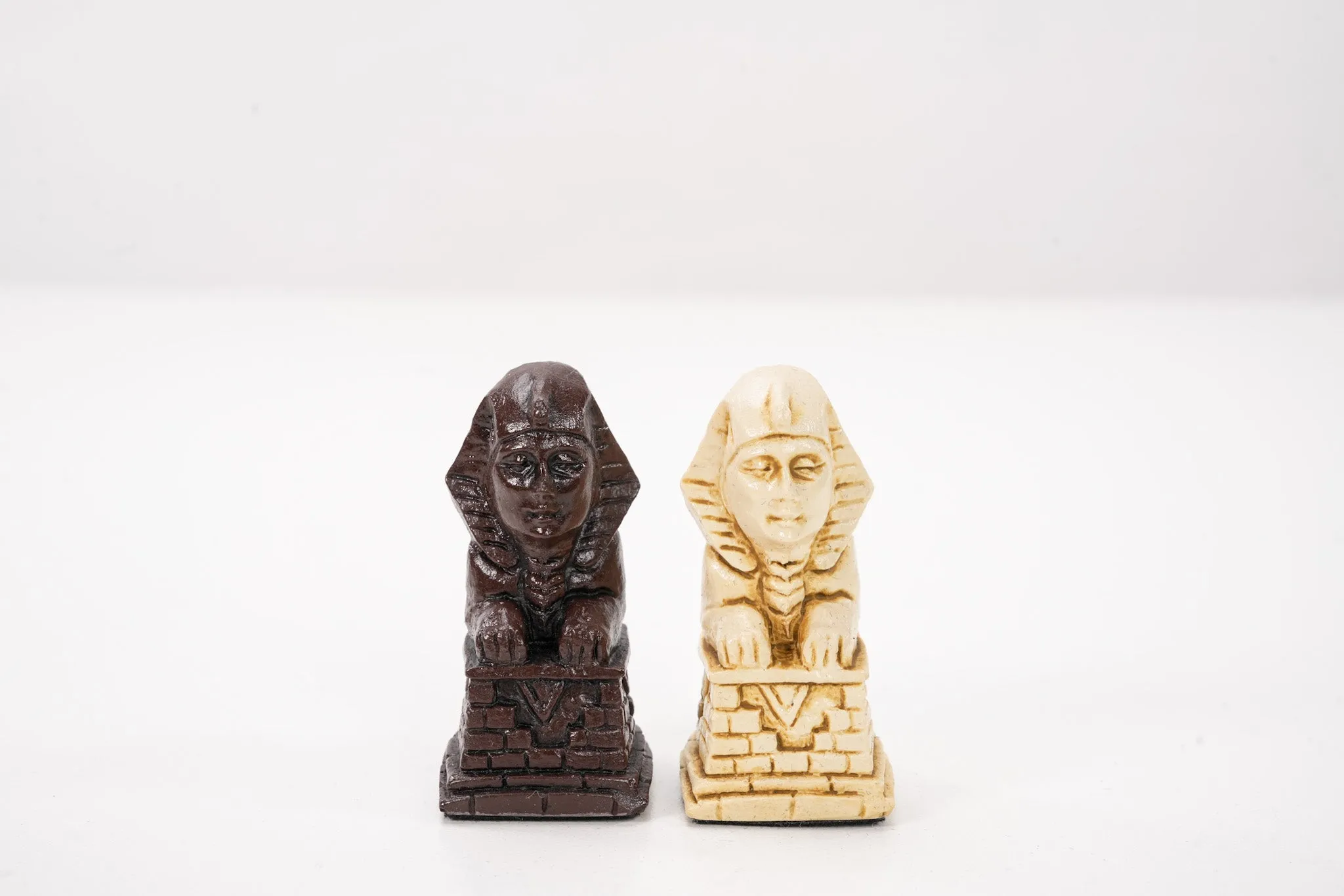 Egyptian Chess Pieces by Berkeley - Russet Brown