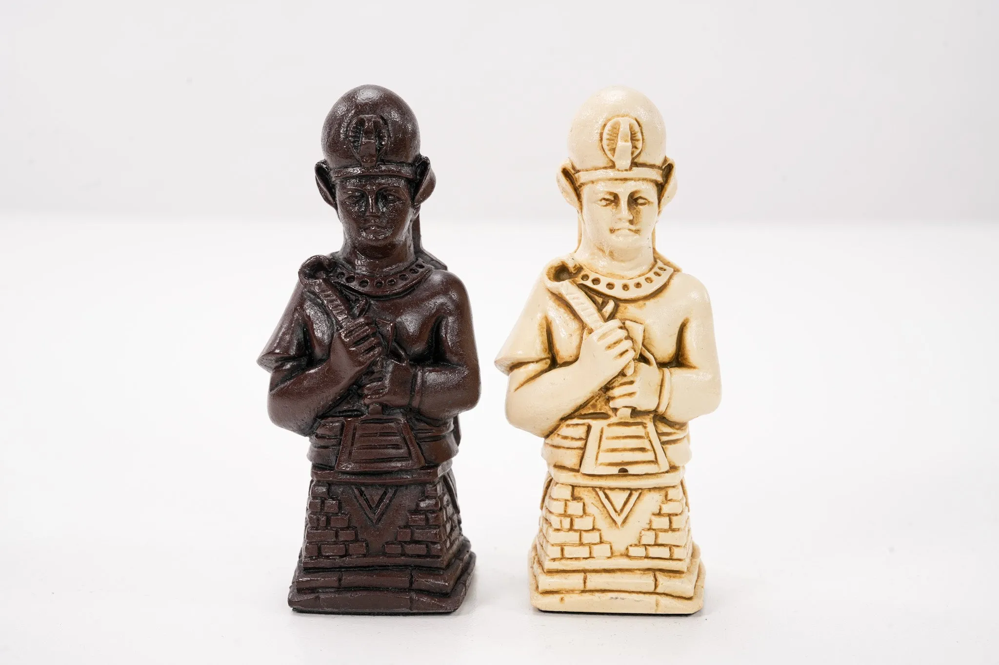 Egyptian Chess Pieces by Berkeley - Russet Brown