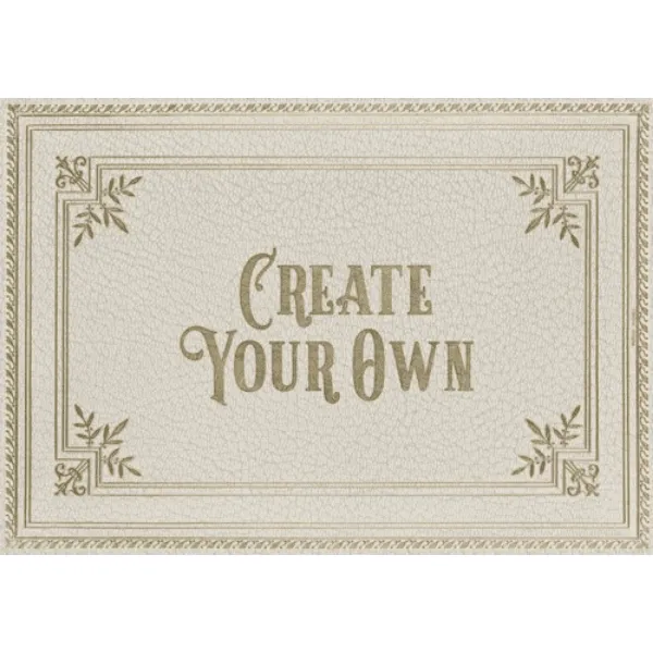 English Library Quarto Customized Vinyl Mat