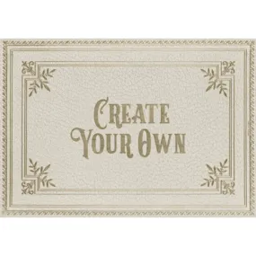 English Library Quarto Customized Vinyl Mat