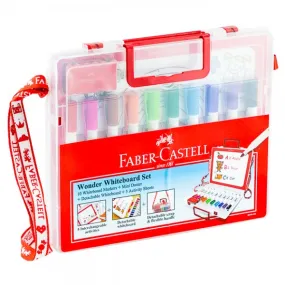 FABER-CASTELL Marker Slim Wonder White Board Set