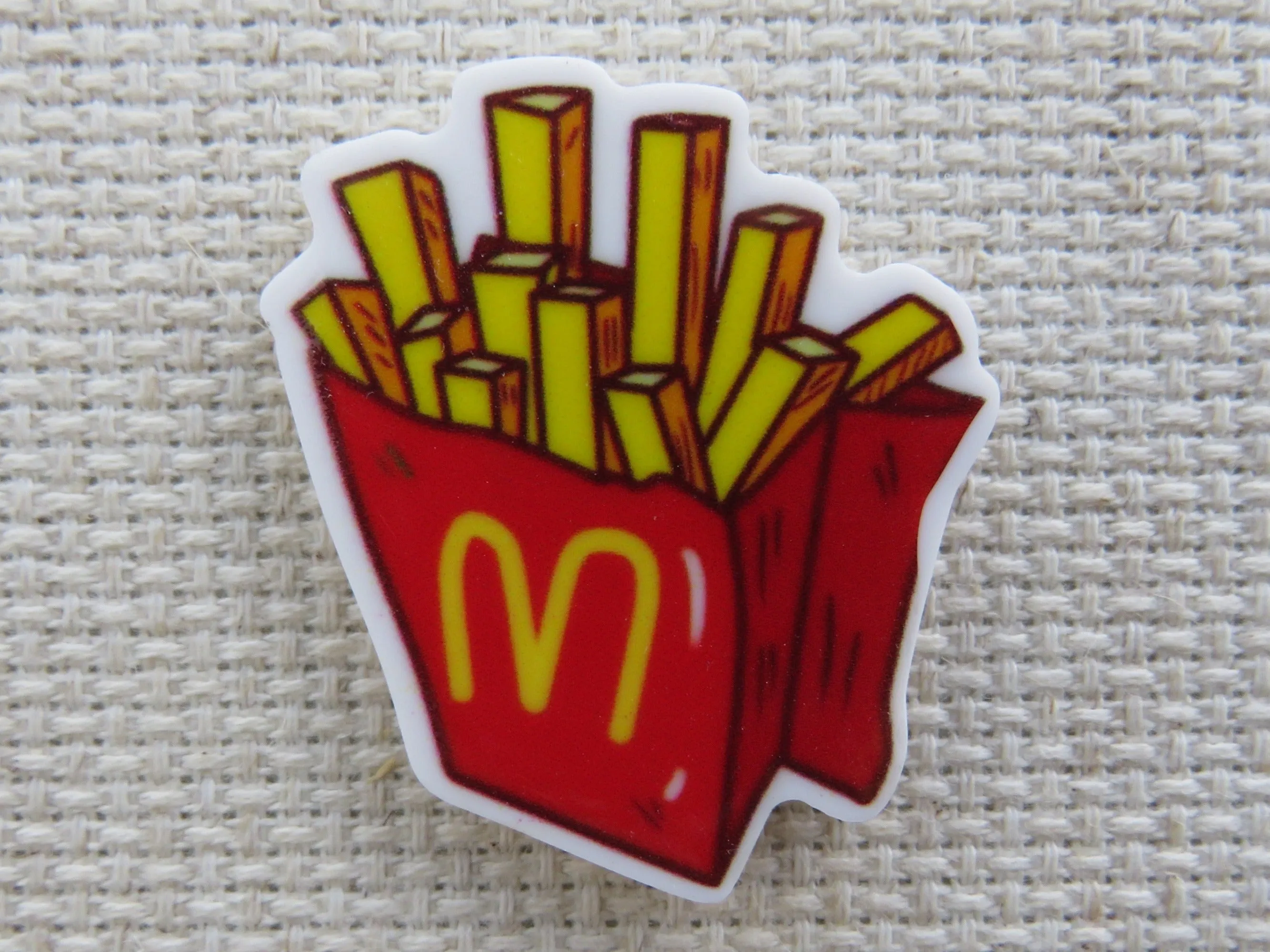 Fast Food Fries Needle Minder, Cover Minder, Magnet