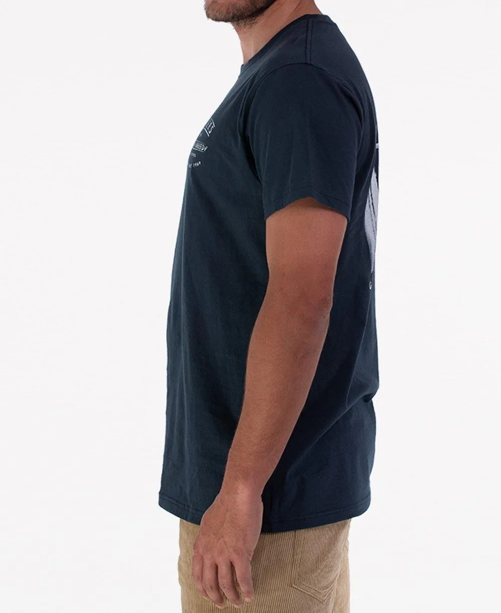 Flinders Boards Tee | Navy