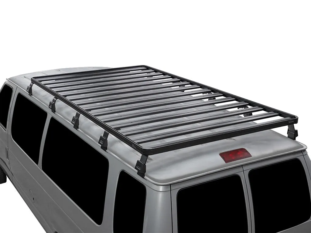 Ford E150/E250/E350 Extended Cab (1992-2014) Slimline II 3/4 Roof Rack Kit - by Front Runner