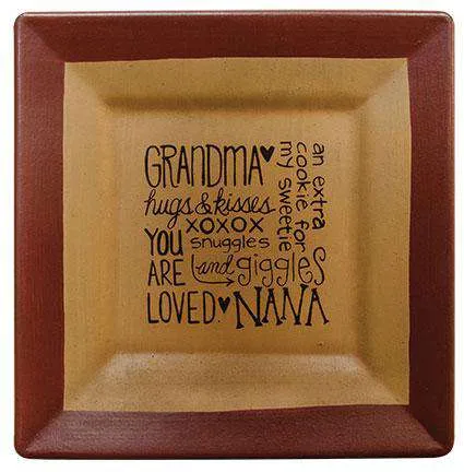 *Grandma/Nana Plate