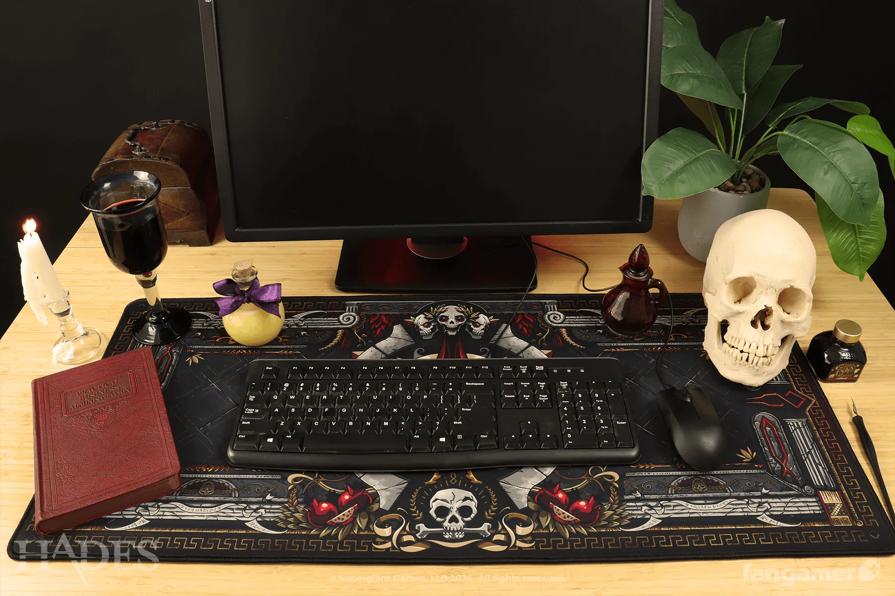 Hades Administrative Desk Mat