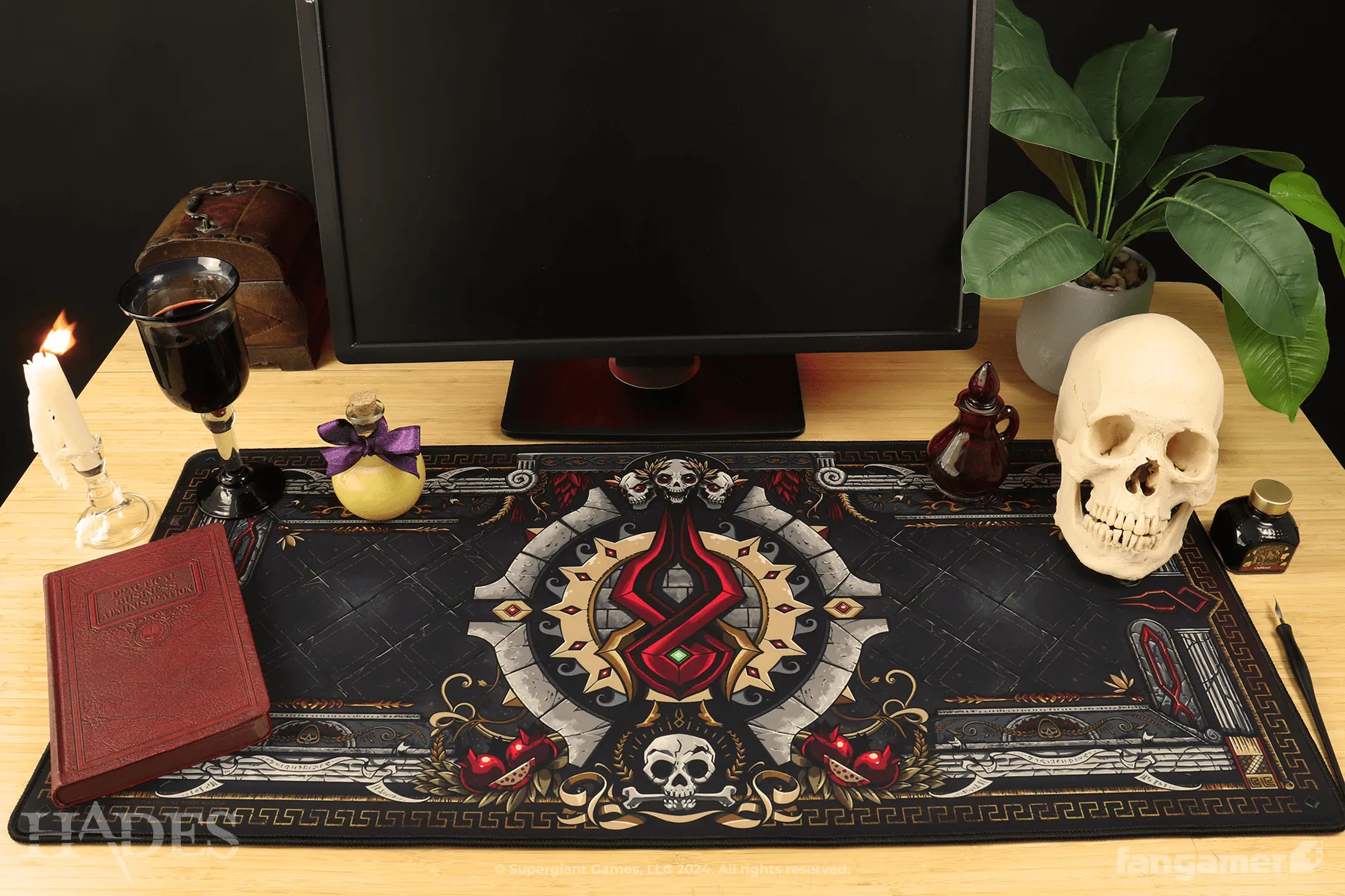 Hades Administrative Desk Mat