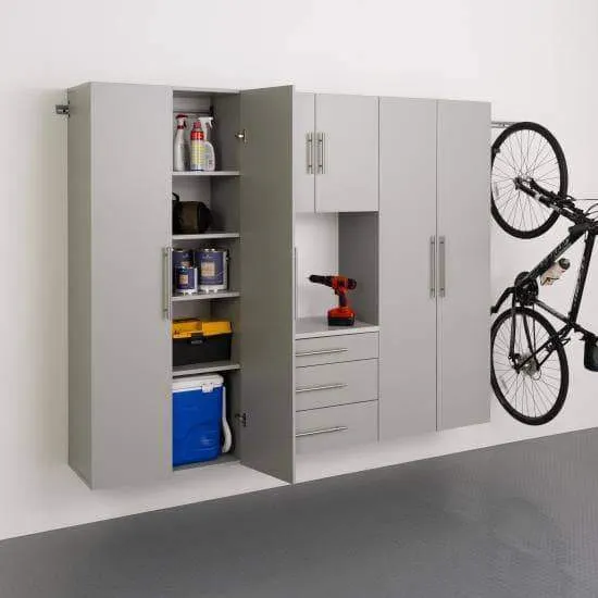 HangUps 90 inch Storage Cabinet 4 Piece Set G - Available in 3 Colours