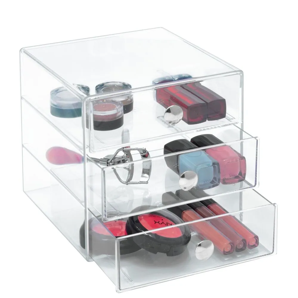 iDesign Drawers - Original 3 Drawer in Clear