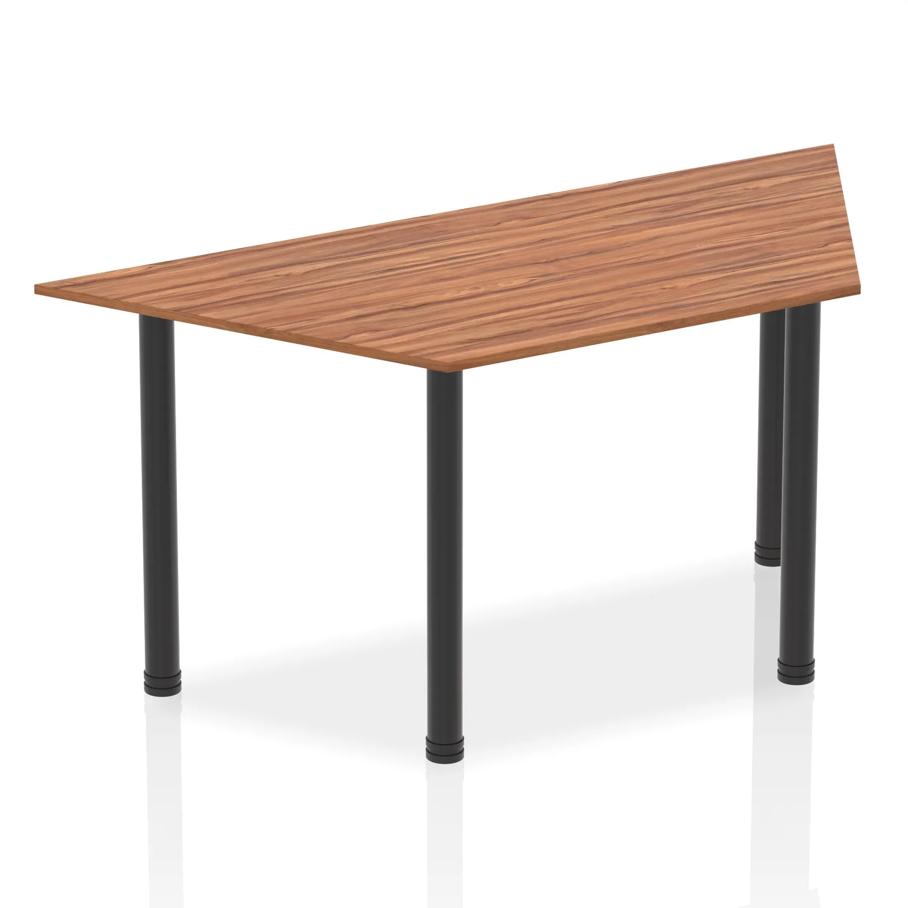 Impulse Trapezium Table With Post Leg