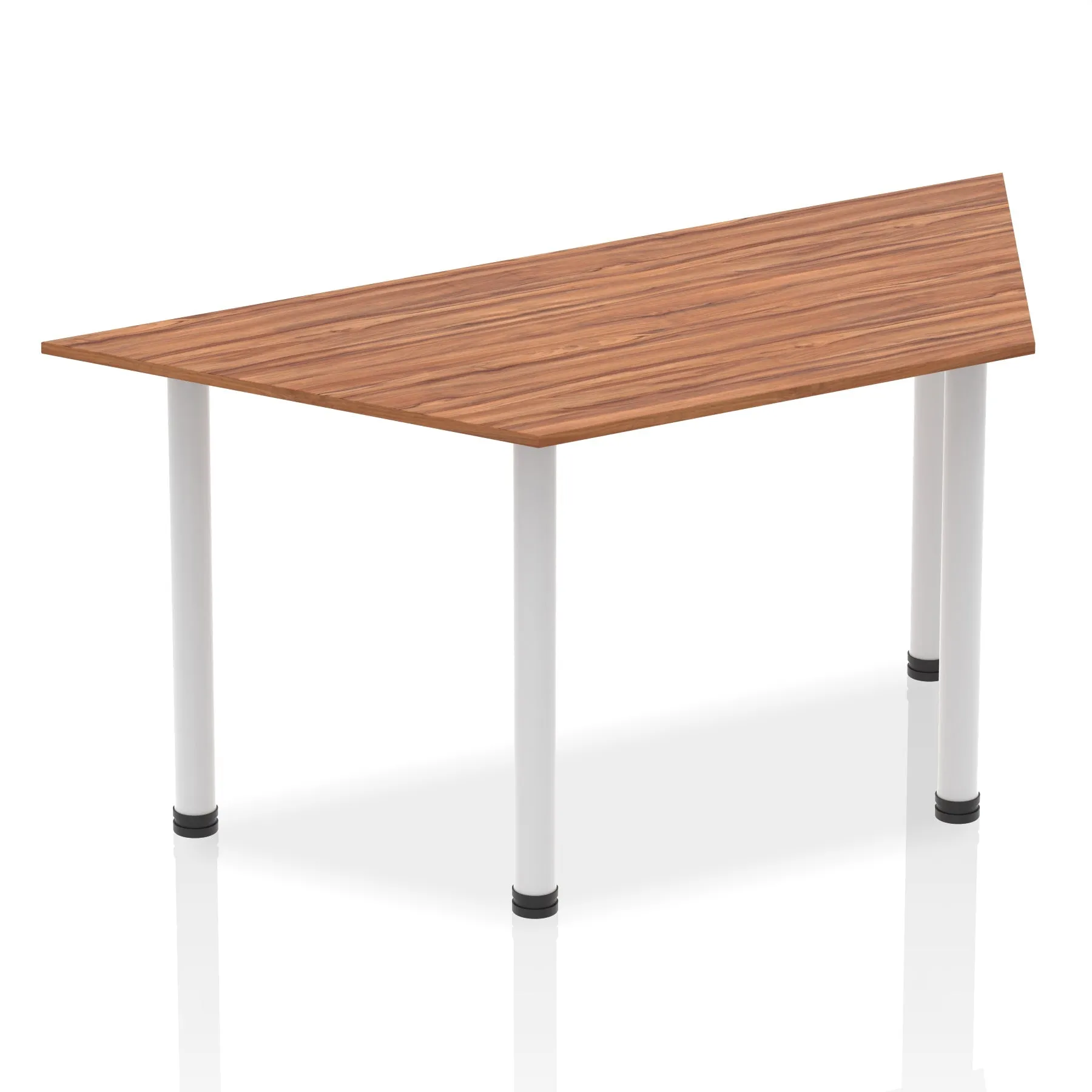 Impulse Trapezium Table With Post Leg