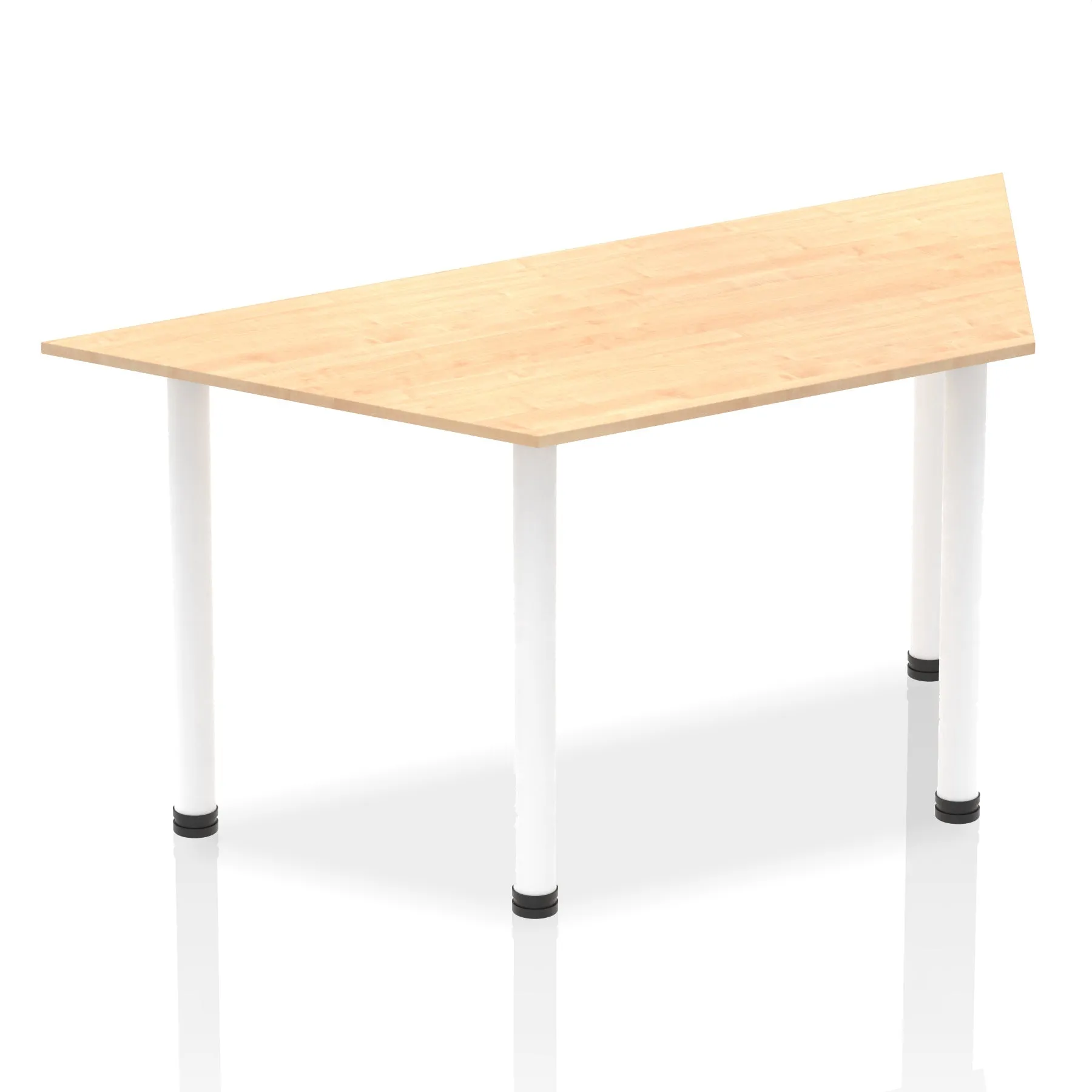 Impulse Trapezium Table With Post Leg