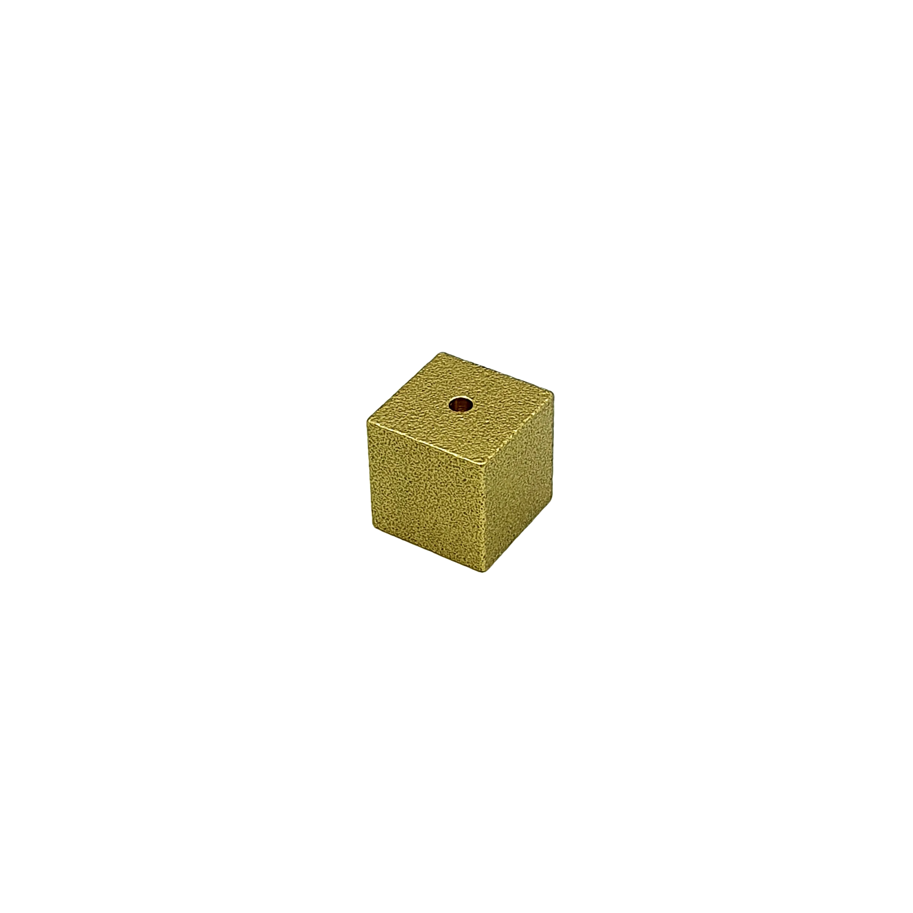 Incense Holder - Cube Gold Small