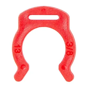 John Guest Quick Connect Fitting 3/8” Retaining Clip Red - PIC1812R