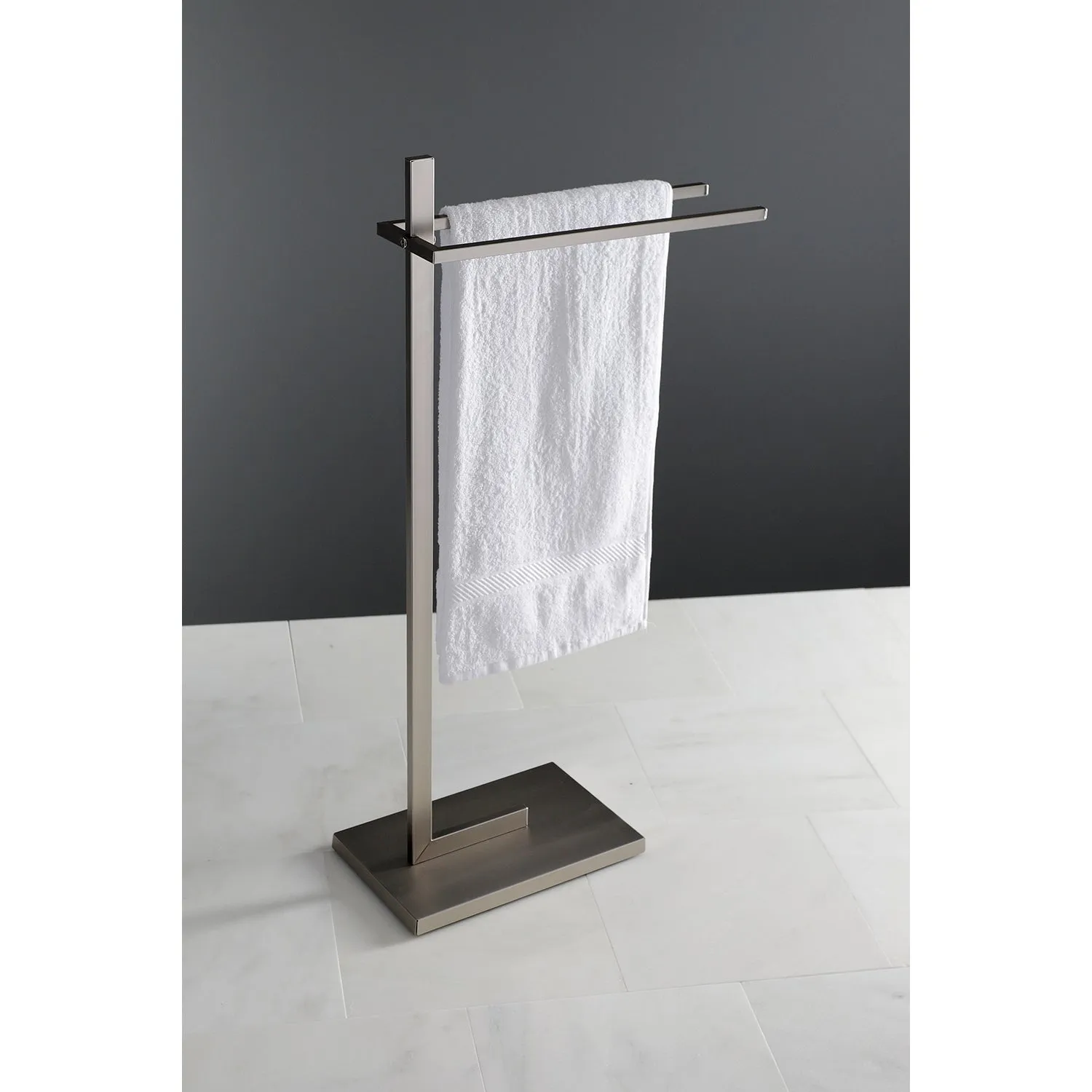 Kingston Brass Edenscape Pedestal Dual Towel Rack