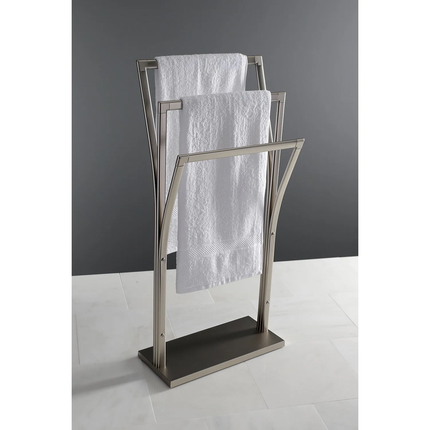 Kingston Brass Edenscape Pedestal Y-Style Towel Rack