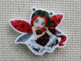 Ladybug Fairy Needle Minder, Cover Minder, Magnet