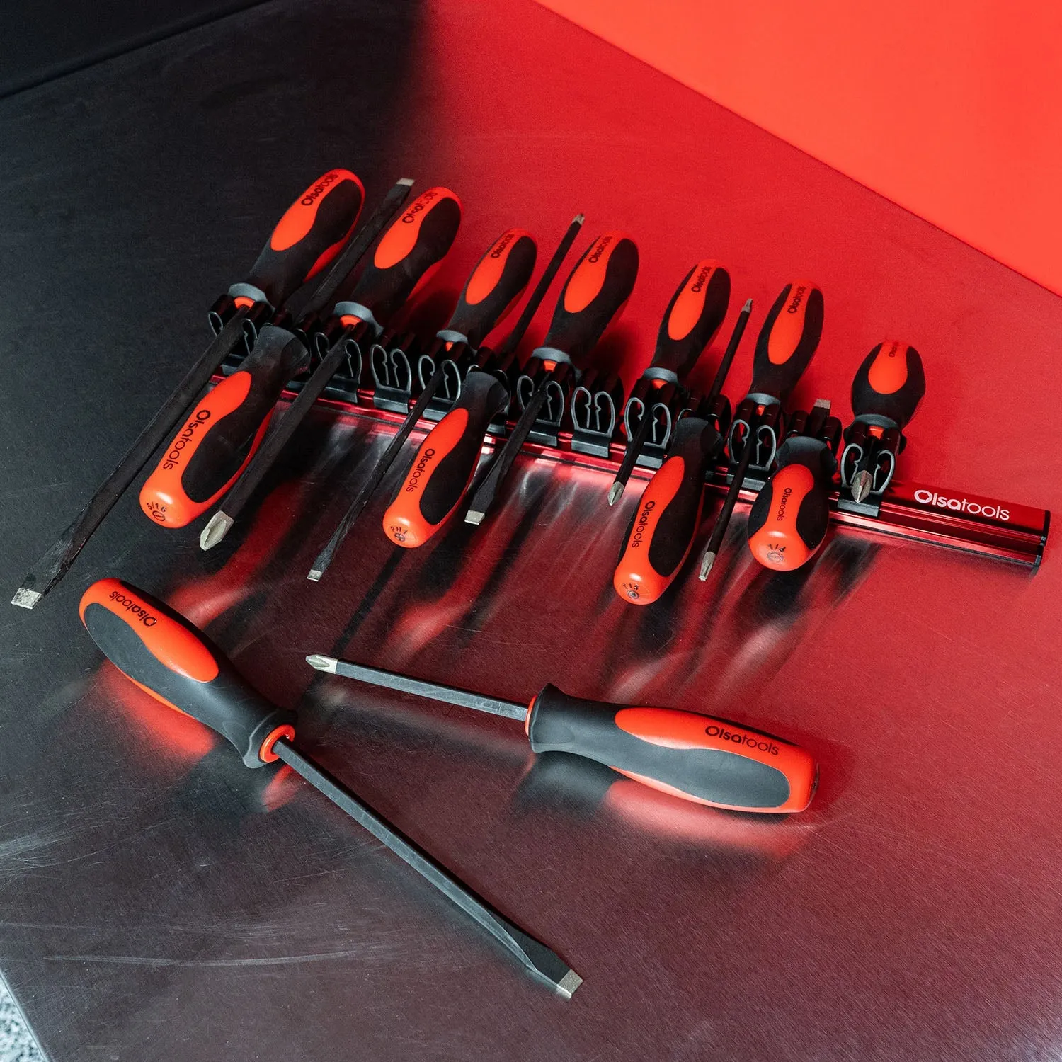 Magnetic Screwdriver Organizer